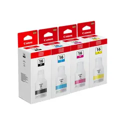 CANNON - Combo botellas de tinta CANON 16 Negro y 16 Colores Original