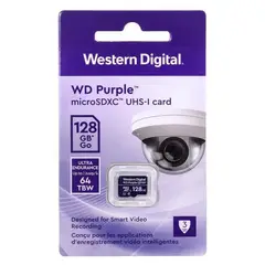 GENERICO - MICROSD WESTER DIGITAL PURPLE CLASE 10 128GB