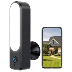 GENERICO - Camara Ip Seguridad Exterior Lampara App Tuya Wifi Q03