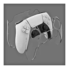 GENERICO - Protector Acrílico Transparente Carcasa Control Ps5 Forro