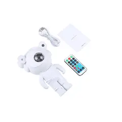 GRUPO B - Lampara Astronauta Proyector De Galaxia Musical Bluetooth Led