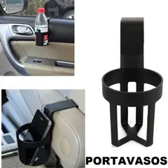 GENERICO - Portavasos para vehiculos carro en color negro