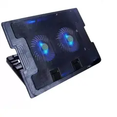 GENERICO - Base Refrigerante A2 Cooling Pad 2 Ventiladores 6 Niveles@gs