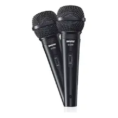 SHURE - Micrófono SV200 Promocion Por 2 Unidades