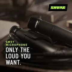 SHURE - Microfono para Instrumentos SM57 Dinamico