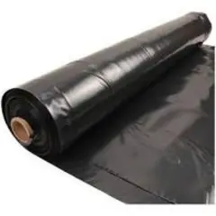 GENERICO - Rollo Tubular Polietileno 7" Alta Densidad Negro 10 Kg