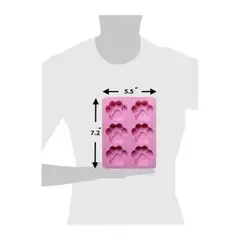 AFM - Moldes Con Forma De Huella De Animal De Silicona
