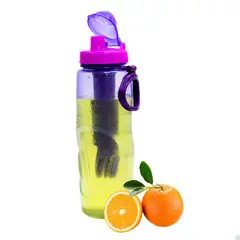 GENERICO - Botella Polisport ICE Clip n´ Lock 0.970 L Polimes PSIL970 Violeta