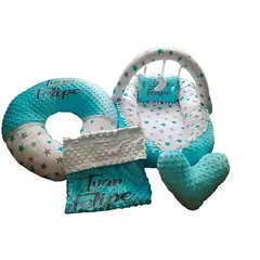 GENERICO - Cuna nido bebe portatil kit nido cojin lactante cobija bebe