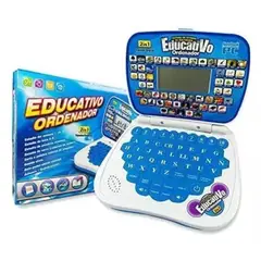 GENERICO - COMPUTADOR DIDACTICO MINI LAPTO INGLES-ESPAÑOL