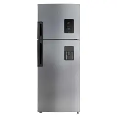 WHIRLPOOL - Nevera no frost congelador superior 435 wrw45aktww gris