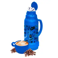 POLIMES - Termo AV 1,0 L DESIGN TAV10DE Azul