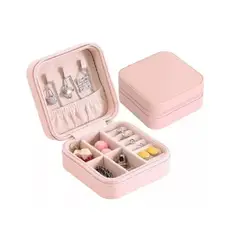 KIDSHOP - Joyero Organizador Estuche Para Joyería Caja Para Joyas PROG-4 Rosa