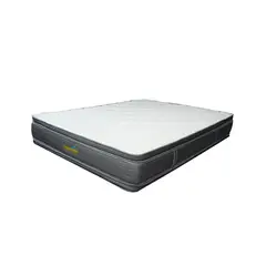 GENERICO - Colchón DREAMAX SEMIORTOPÉDICO GALEON blanco doble