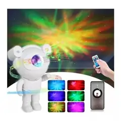 AFM - Proyector Astronauta De Galaxia Nebulosa Con Estrellas