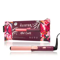 GENERICO - Rizador de Viaje Mini Curls - Glister - Con Estuche - Color Ciruela