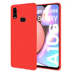 GENERICO - Funda Estuche Silicone Case Compatible Samsung A10s Salmon
