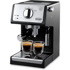 DELONGHI - Máquina Cafetera Esspreso Capuccino Doble y Espumador