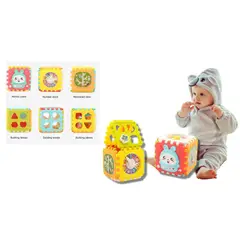 GENERICO - Cubo Didáctico Desarmable Para Bebé 6 En 1