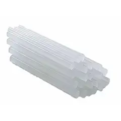 GENERICO - Silicona Barra Transparente Gruesa x 50 Unidades