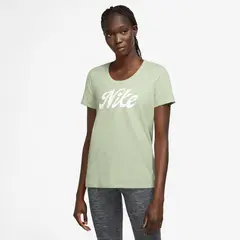 NIKE - Camiseta Mujer Dri Fit Script
