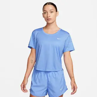 NIKE - Camiseta Mujer Dri Fit Swoosh Crop