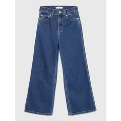 TOMMY HILFIGER - Jeans De Niña Con Pierna Ancha