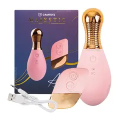 GENERICO - Huevo Vibrador Inalámbrico Control A Distancia Recargable