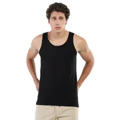 MANPOTSHERD - Camisilla Hombre Negro
