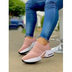 GENERICO - Tenis Rosa Dama Zapatillas Zapatos Mujer Lindos Moda Casual