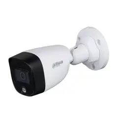 DAHUA - Camara de seguridad Bullet 2MPFull Color Lente 28mm Semimetalica IP67