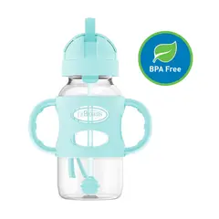 DR BROWNS - Tetero Pitillo Dr. Browns 9 Onz Boca Ancha Con Azas