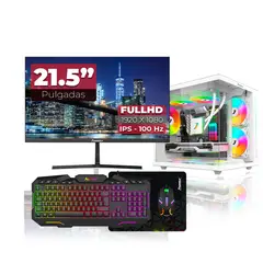 JANUS - Computador Gamer Ryzen 7 8700G RAM 16GB RGB SSD 1TB Monitor 22 Pulgadas 100Hz