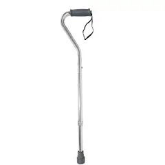 KONFORT PLUS - BASTON DE UN APOYO CUELLO DE CISNE EN ALUMINIO CROMO