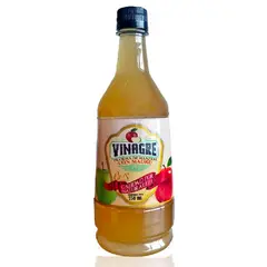 GENERICO - VINAGRE CIDRA CON MANZANA MADRE 750 ml CAR Y MER