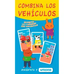 GENERICO - Combina Los Vehículos. Diviértete Y Aprende