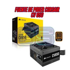 CORSAIR - FUENTE DE PODER 650W 80+ BRONCE