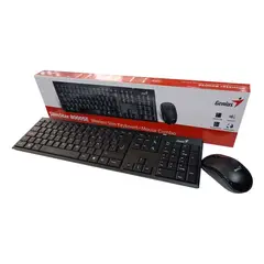 GENIUS - Kit Teclado Y Mouse Para Pc Inalámbrico Slim 8000se