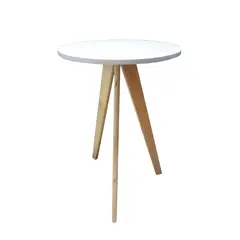 GENERICO - Mesa Auxiliar Circular - Comedorescritorio Versátil 50x74