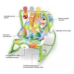 JUGUETERIA EXPRESS - Silla mecedora vibradora musical para bebes niños