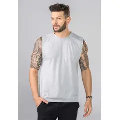 MARKETING PERSONAL - Camisilla Hombre Gris Mp 353