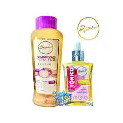 ANYELUZ - Kit x 2 shampoo cebolla y tonico anticaida -