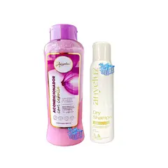 ANYELUZ - Kit x 2 acondicionador cebolla y shampoo seco -