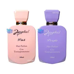 ANYELUZ - Kit x 2 Perfume capilar purple y pink -