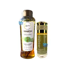 ANYELUZ - Kit x 2 Shampoo romero y oleo capilar de argan -