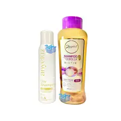 ANYELUZ - Kit x 2 shampoo cebolla y shampoo seco -