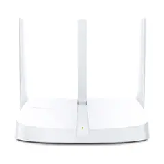 MERCUSYS - Router Inalambrico 300Mbps 100M + 3 LAN 10, 3 antenas fijas