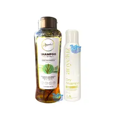 ANYELUZ - Kit x 2 shampoo romero y shampoo seco -