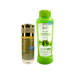 ANYELUZ - Kit x 2 Shampoo aloe vera y oleo capilar de argan -