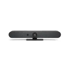 LOGITECH - Barra de video todo en uno para salas pequeñas a medianas